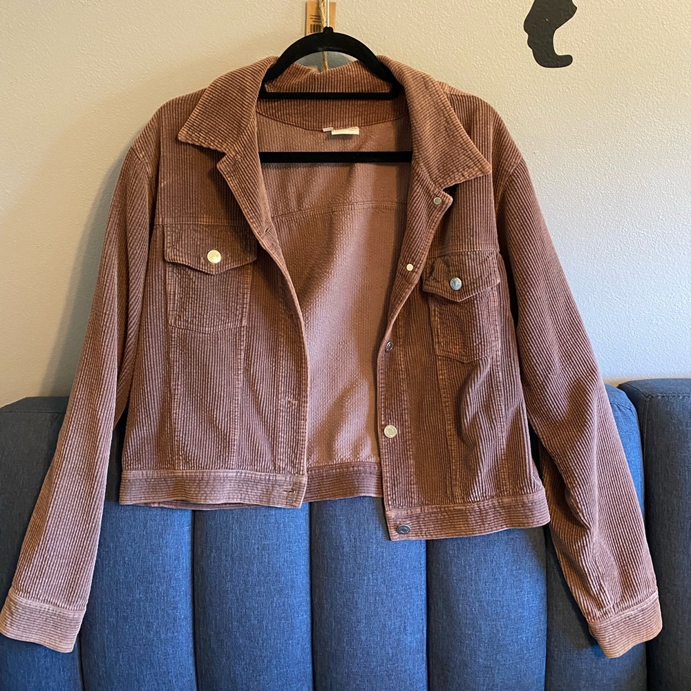Vintage brown corduroy jacket